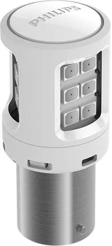  Lamp P21W 12V-LED (BA15s) 1.9W RED Ultinon LED (the pack. 2 pieces) PHILIPS 11498ULRX2 - 10000008061239
