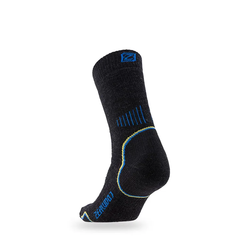 ZEALWOOD Hiking Trekking Socks Women and Men's Socks Merino Wool Socks Warm Winter Outdoor Sports Socks, 1/3 pairs