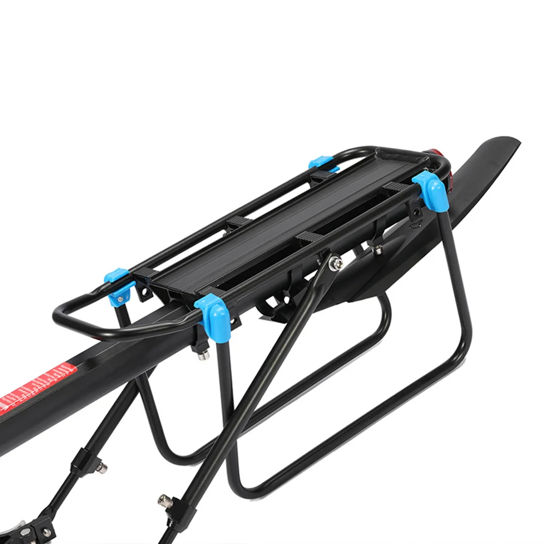 Flash Deal CITYWAY Bike Rear Shelf Bike Rack Luggage Rear Carrier Trunk For MTB Bicycle - Square Shape Feet Support + Mud Guard 13