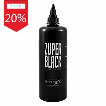 

Professional Tattoo Ink Zuper Black 12 Oz