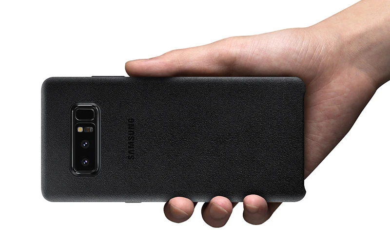 Оригинальный чехол для телефона Samsung с алькантарой Galaxy Note 8 Note8 N9500 N9508 SM N950F