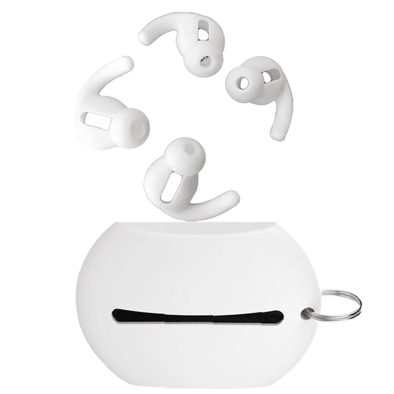 

Silicone In-Ear Headset Earbuds Cover for Xiaomi Airdots Pro 2 Air 2S TWS Earphone Case Eartips Hook for Airdots