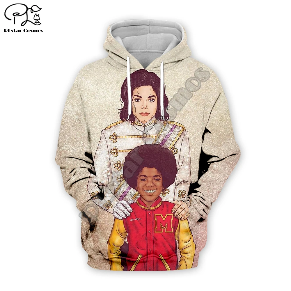 

PLstar Cosmos Pop Singer Legend Michael Jackson HipHop NewFashion Tracksuit Streetwear Men/Women 3DPrint Funny Casual Hoodies D7