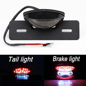 

LED Tail Light Motorcycle Turn Signals Cafe Rear Fender Edge Brake 8000K