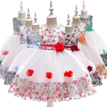Платья с цветочным принтом для девочек; одежда; платье для девочек; детское платье подружки невесты; свадебное платье; элегантная детская одежда; платье принцессы; vestidos
