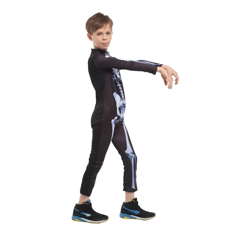 Costumes Carnival halloween skeleton costumes for kids boys boy kids girls child adult women party anime party fancy dress demon