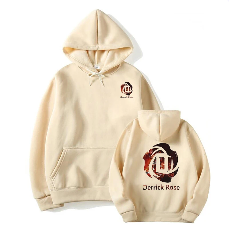 

Hot 2019 Novo Derrick Rose Imprimir Camisola Hoodies Homens Moda Sólidos Mens Hoody Pullover Treino Mens Masculino Moletom Com C