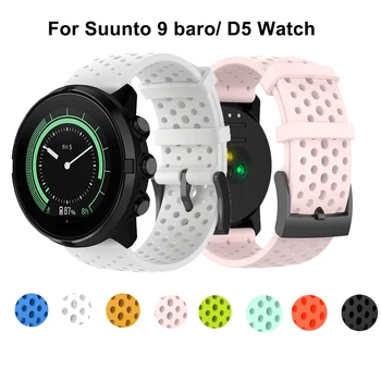 

Soft Silicone Replacement Watch Band Wrist Strap Bracelet For Suunto 9/Baro For Suunto Spartan Sport Wrist HR Baro Smartwatch