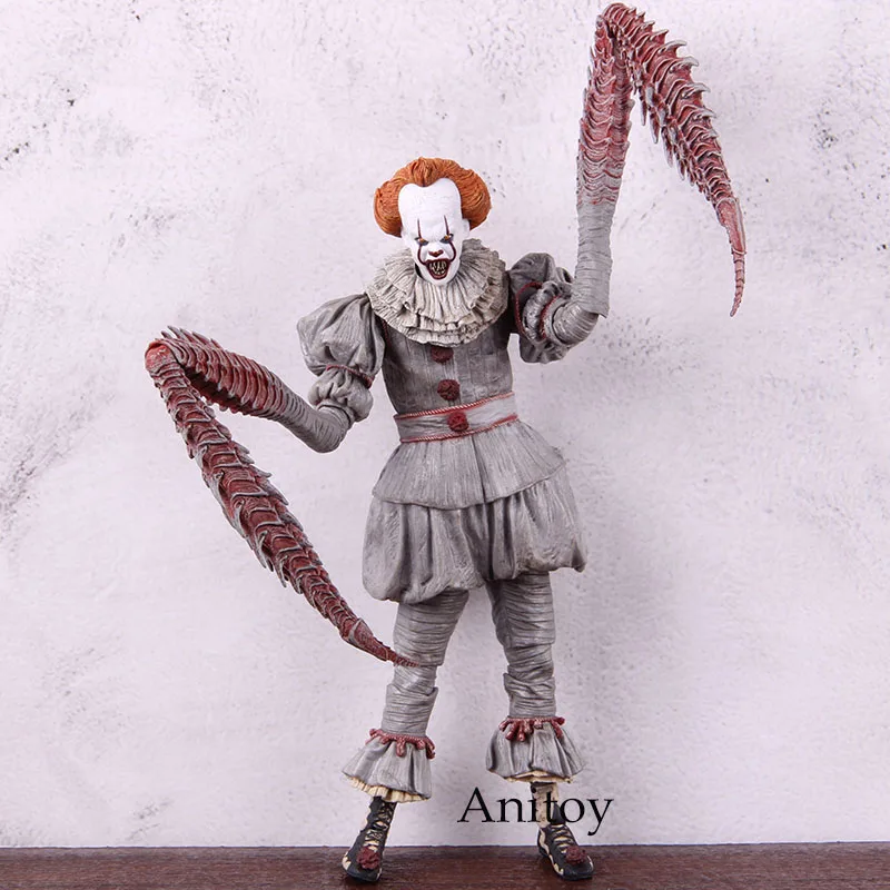 NECA Стивена Кинга это Джокера в Танцы клоун ПВХ Джокера NECA фигурка героя Коллекционная модель игрушки с светодиодный свет