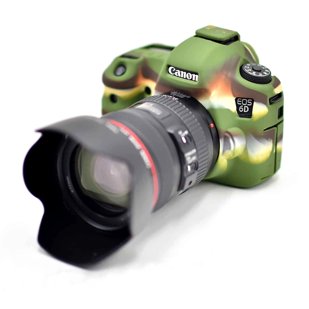 Для Canon EOS 6D сумка для камеры чехол для камеры Сумка против царапин мягкий силиконовый резиновый защитный чехол для камеры чехол для кожи EOS 6D