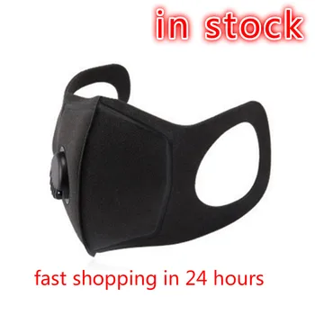 

1pc Sponge Dustproof PM2.5 Pollution Half Face Mouth Mask With Breath Wide Straps Washable Reusable Muffle Respirator in stock