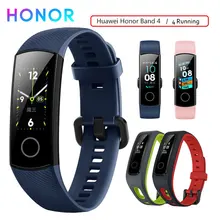 Honor Band 4 смарт-Браслет фитнес-браслет трекер Водонепроницаемый в реальном времени трекер активности носимые устройства сна оснастка