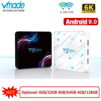 

Android 9.0 TV Box Allwinner H6 Support YouTube netflix account WIFI 2.4G&5G 6K set top box 4G 128G Google Smart tv Media Player