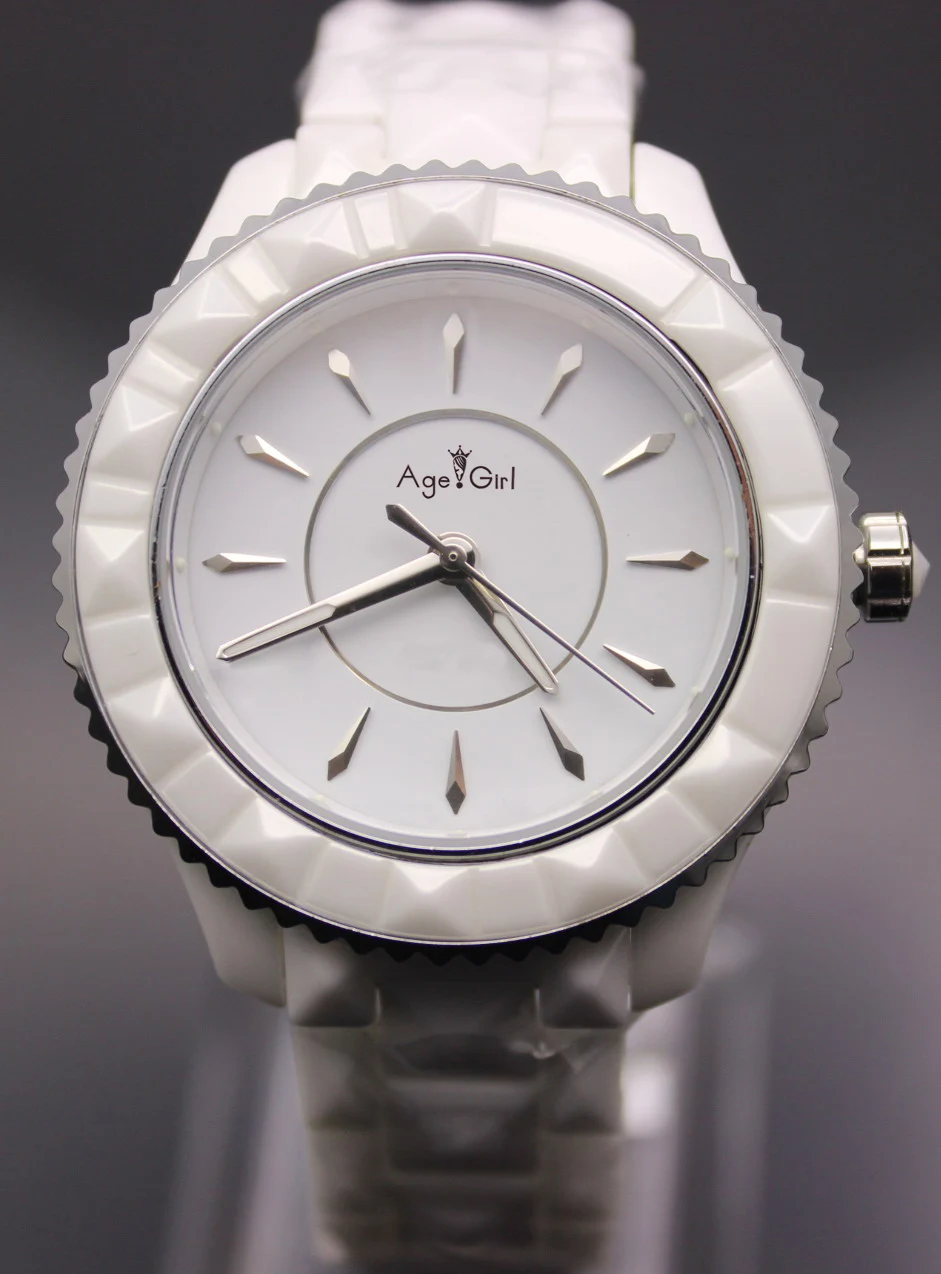 

New Men's top brand Luxury Watches Ceramic watch high-grade quartz VIII men women fashion lovers White Black Diamonds Ceramica