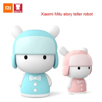 

100% Original Xiaomi MITU Intelligent Story Teller Robot babyToy 8GB Mini Robot Speaker Robot Action Figure Kids Birthday Gift