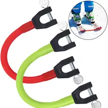 Сноуборд Лыжный наконечник коннектор тренировочный лыжный тренажер легкий Клин для начинающих обучение лыжу помогает детям и новичкам