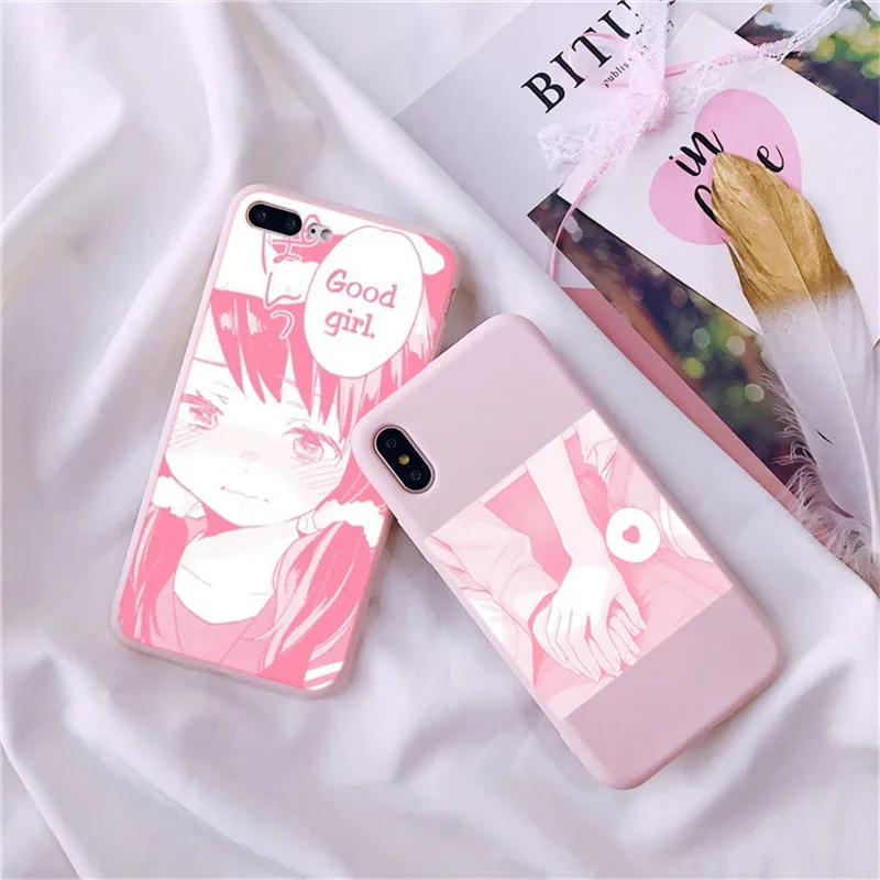 Anime Phone Case Kawaii Cover for iPhone 14 13 Pro 12 11 - Etsy