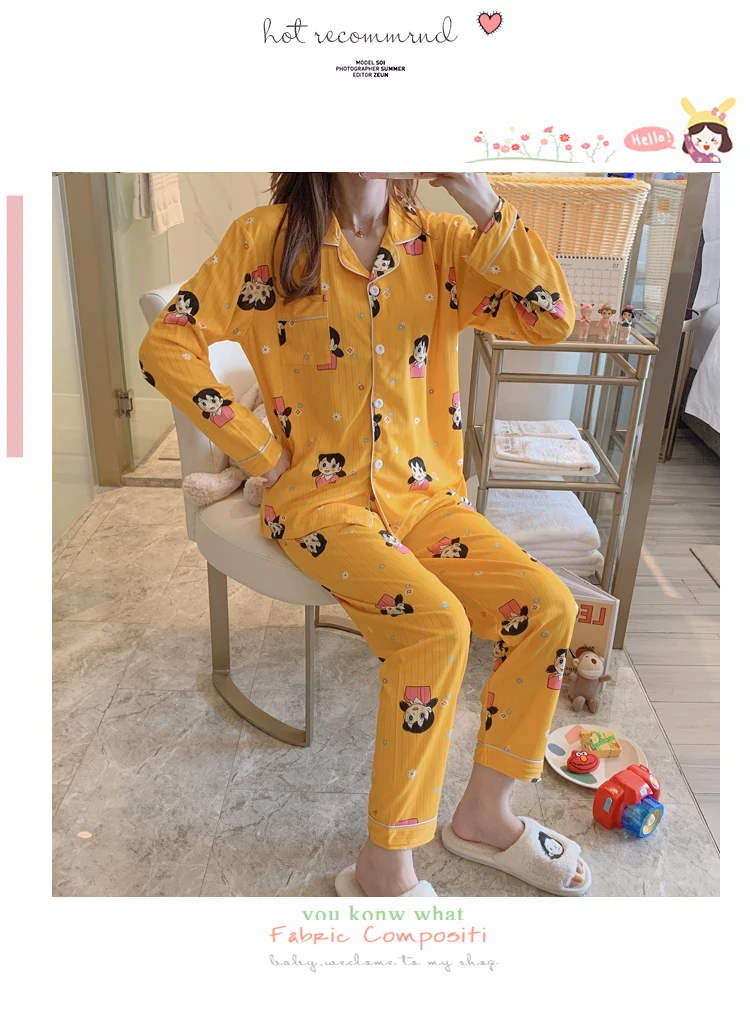 Silka Surplus, женская пижама, набор, весна, новинка, Пижама для женщин, пижама с длинным рукавом, милая одежда для сна, домашняя одежда, женские пижамы