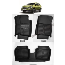 Lsrtw2017 кожаные автомобильные коврики ковер для suzuki s-cross аксессуары sx4 внутренний стиль наклейки liana