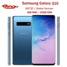 Samsung Galaxy S10 G973F Global Versie Unlocked Mobiele Telefoon Exynos 9820 Octa Core 6.1