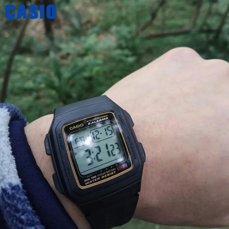 Casio Watch Menten Years Of Electricity Top Luxur Set Led Digital Sport  Quartz Men Watch Relogio Masculino F-201wa-1a - Quartz Wristwatches -  AliExpress