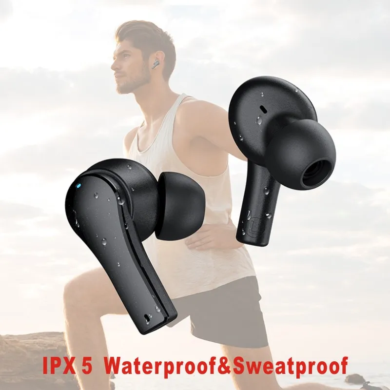 Lenovo QT82 TWS Wireless Bluetooth Earphone V5.0 Touch Control EarBuds Stereo HD Talking IPX5 Waterproof for Sport