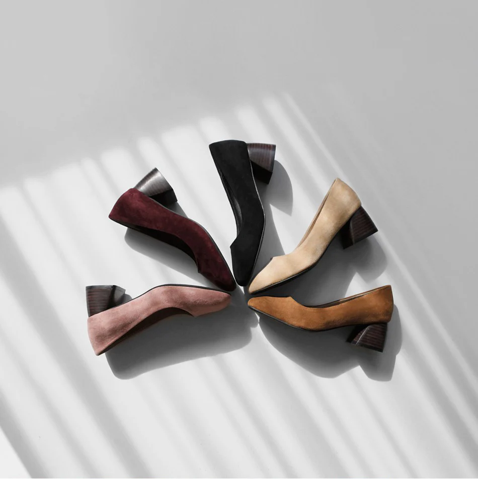 

Single shoes women 2020 new Korean version shallow mouth retro comfortable wild grandma shoes