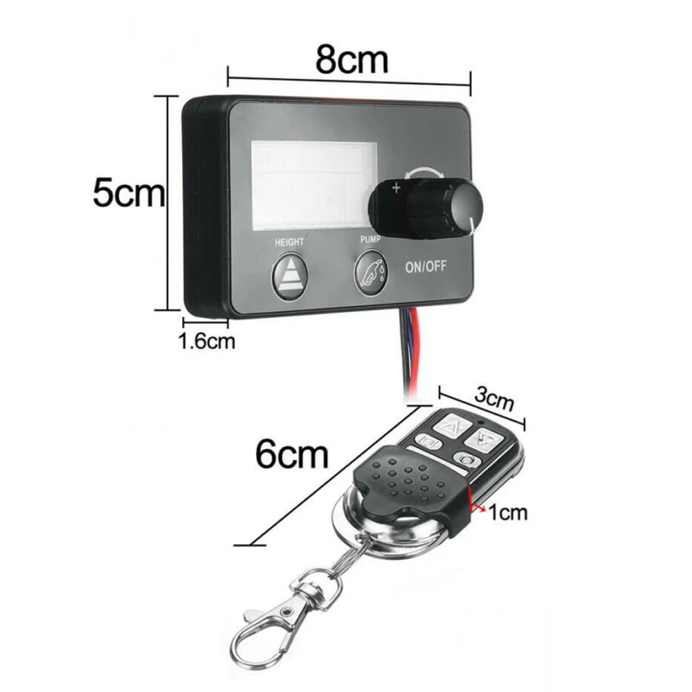 Interruptor de Controle Display Digital Remoto Diesel Aquecedor Estacionamento 12 - 24 v Peças Lcd ar 5 Cheap Controles de aquecedor e AC