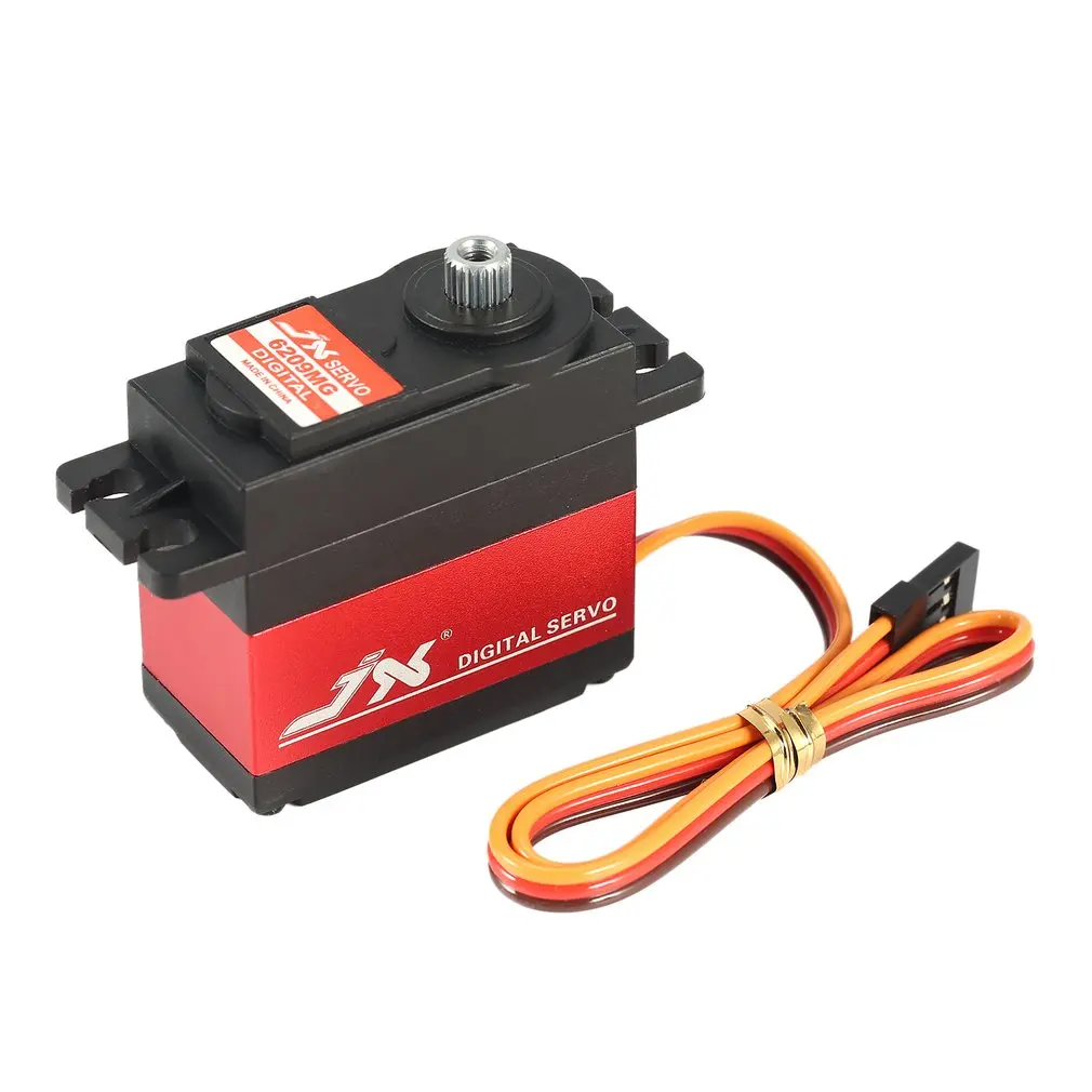 JX PDI-6209MG 4,8 V-6 V 0.13sec/60 9,35 кг Цифровой Металлический сервопривод алюминии чехол для 1/10 RC автомобиль Kst Servo части автомобиля