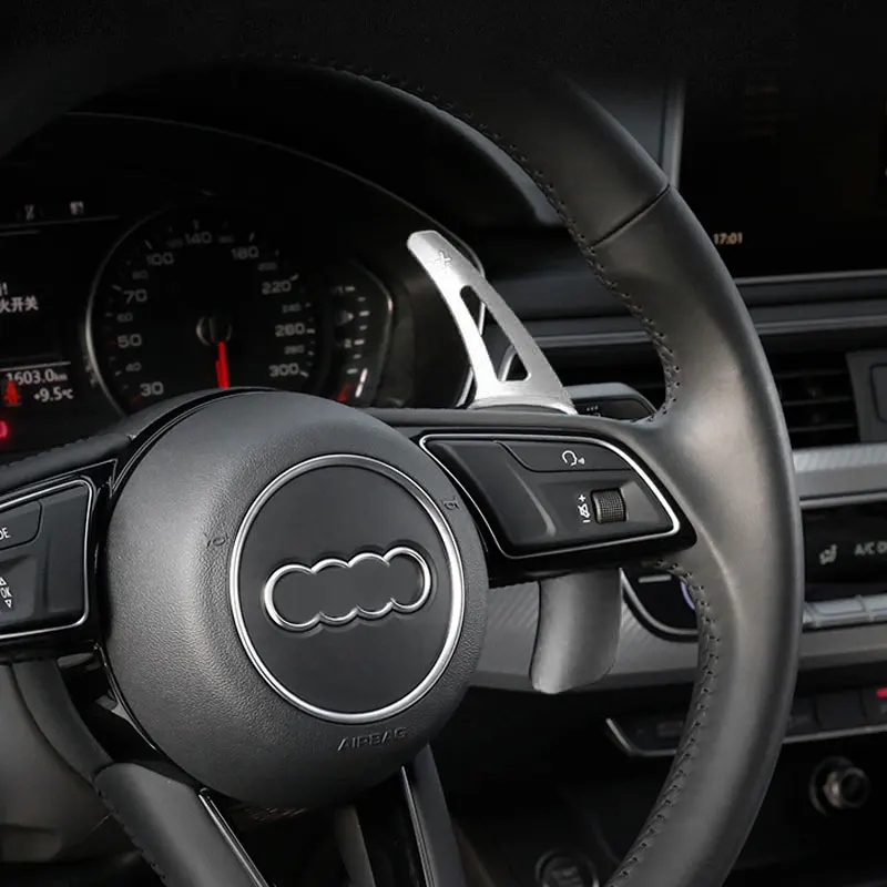 Для Audi A4 B9 A5 рулевое колесо сдвиг весло расширение рычаги замена крышки Sitcker интерьер авто аксессуары