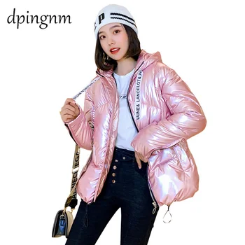 

Women Cotton-padded Jacket Parkas Winter Jackets Women's Warm Down cotton Jacket Coat Fashion Hooded Long Cotton Coat A961