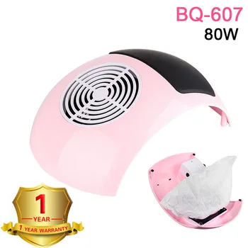 

80W Powerful Nail Vacuum Cleaner Dust Collector Adjustable Speed ​​Comes With Dust Bag Nail Equipment Nail Salon Tools