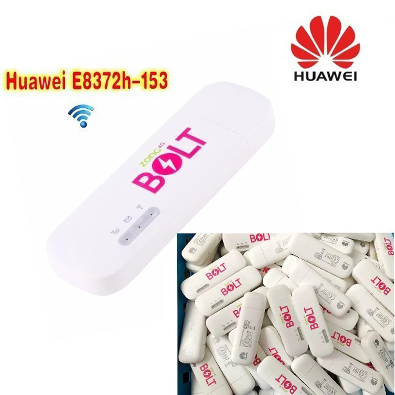 

Lot of 10pcs Unlocked Huawei E8372 E8372h-153 4G LTE 150Mbps WiFi Modem 4G USB Modem Dongle 4G Carfi Modem