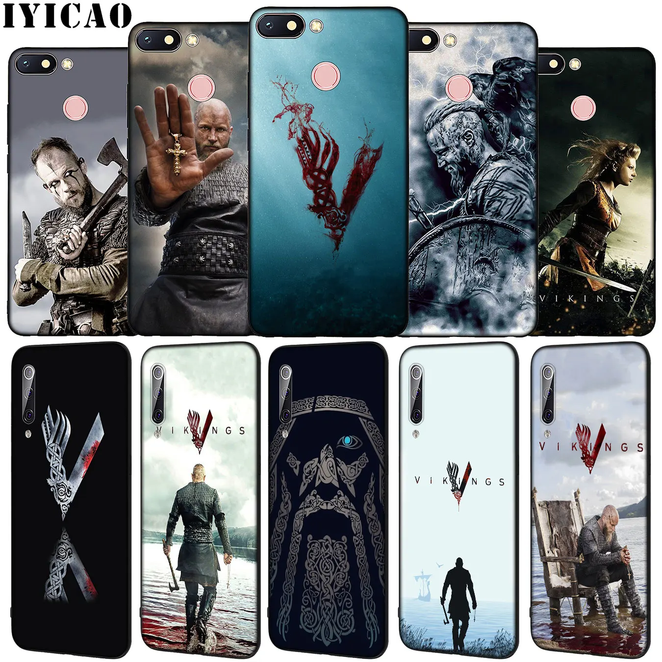 Модный улучшенный мягкий силиконовый чехол vikings серии 4 для Xiaomi Redmi Note 8 8T 8A 7 7A 6 6A 5 5A