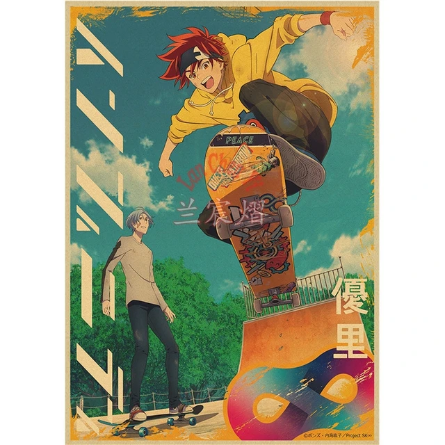 Skateboarding Anime