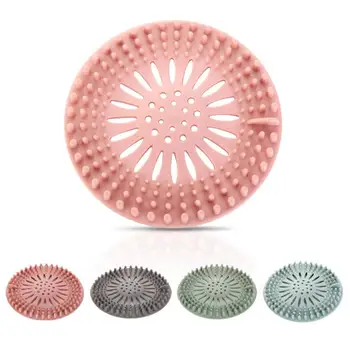 

Bathroom Stopper Silicone Sink Strainer Drain Hair Catcher Bath Stopper Plug Sink Strainer Filter Gadgets