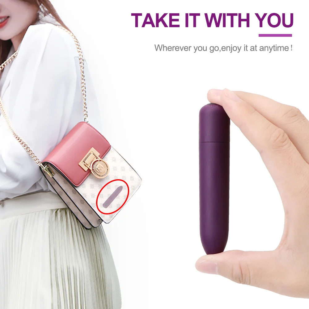 Mini Bullet Vibrator G-spot Massager And Clitoral Stimulator_voghion.com