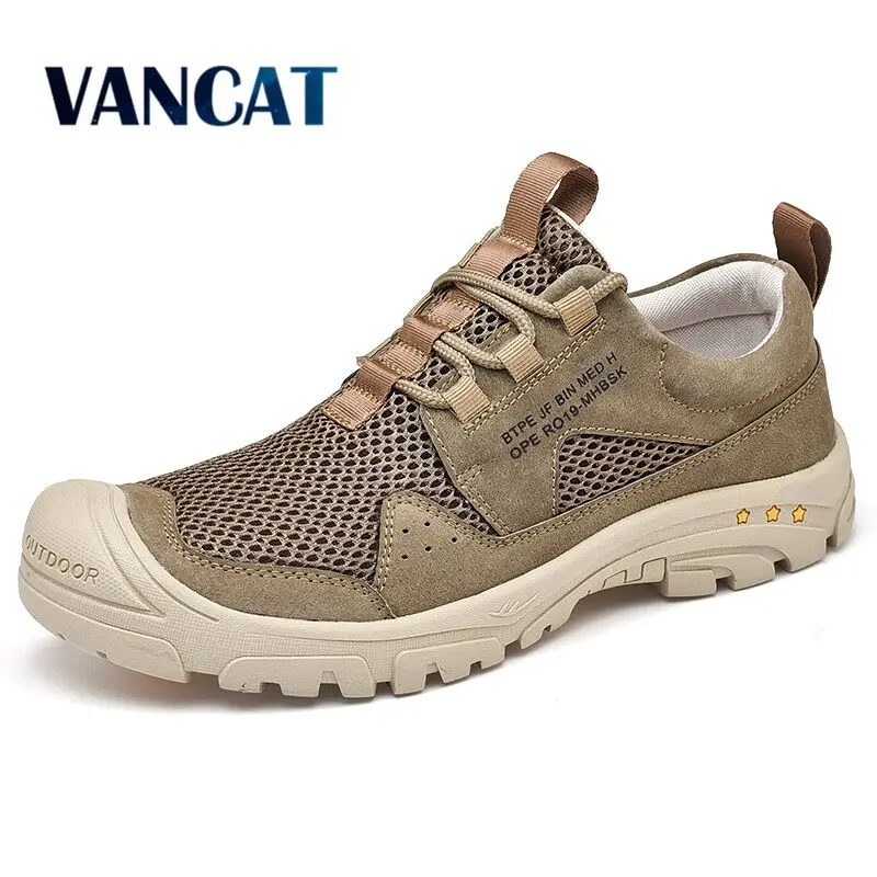 

2020 New Summer Men Sneakers Fashion Spring Outdoor Men'S Shoes Men Casual Shoes Comfortable Mesh Loafers Shoes Size 38-46