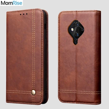 

New Vintage Leather Flip Cover For VIVO S1 pro / V17 Wallet Case Card Stand Magnet Book Cover Luxury Casual Phone Fundas