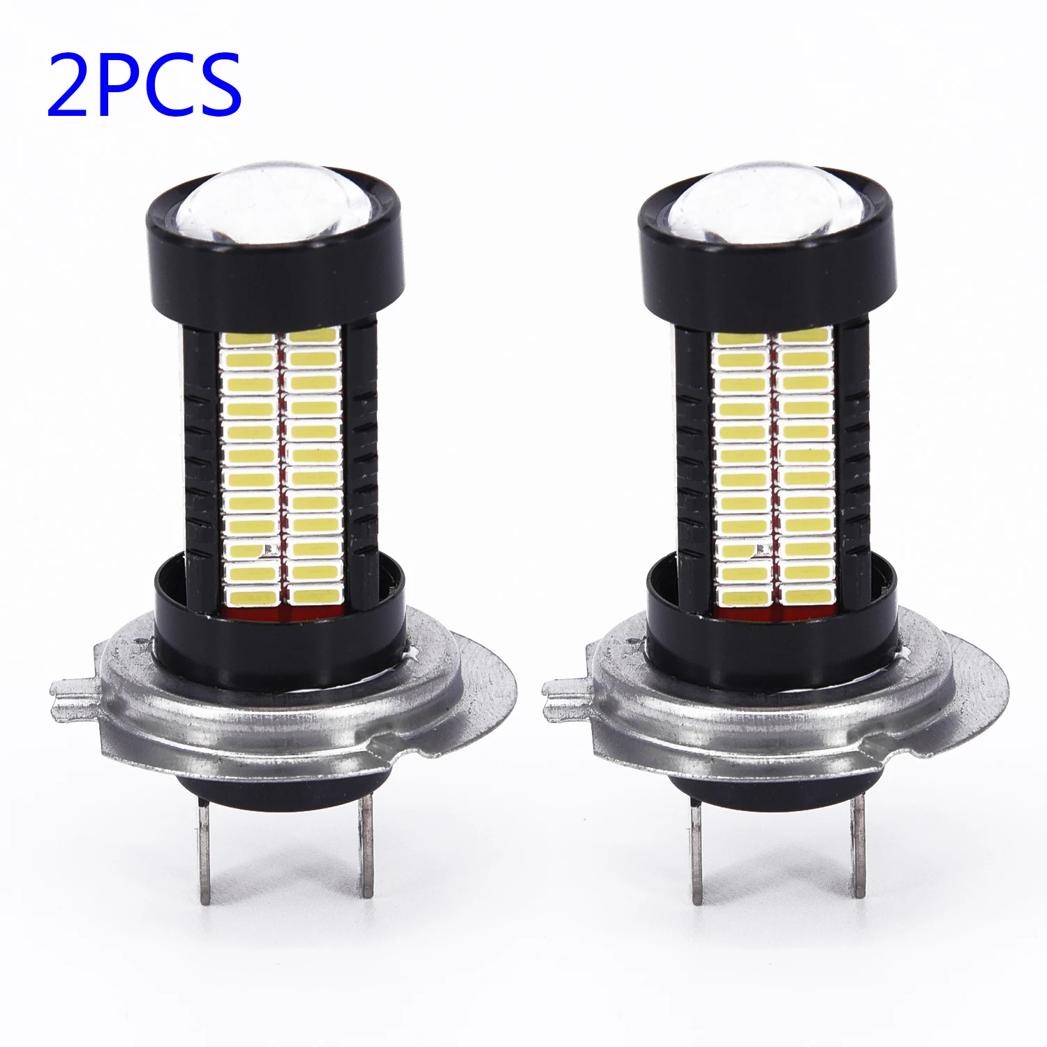 2 шт 80 Вт 10000лм H7-4014smd Светодиодные Автомобильные фары луч лампы 6000 k-6500 k белый Dc12v