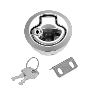 

Flush Pull Slam Latch Hatch With Lock 1/2 Inch Door For RV Marine Boat Suitable For Replacement For Southco M1-43