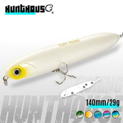 Hunthouse Chatterbeast Fishing Lure Long Casting 140mm 29g WTD Floating bait Loud sound Trairao For Fishing Pike Top Water
