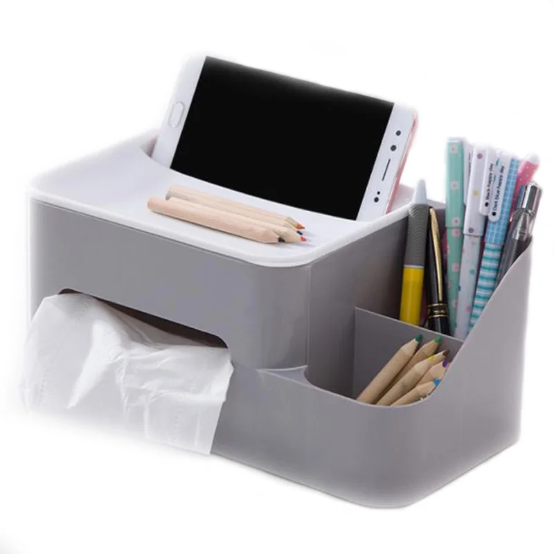 

Multi-functional Plastic Pumping Paper Napkin Paper storage Box Office Desktop Organize Creative Tissue Box