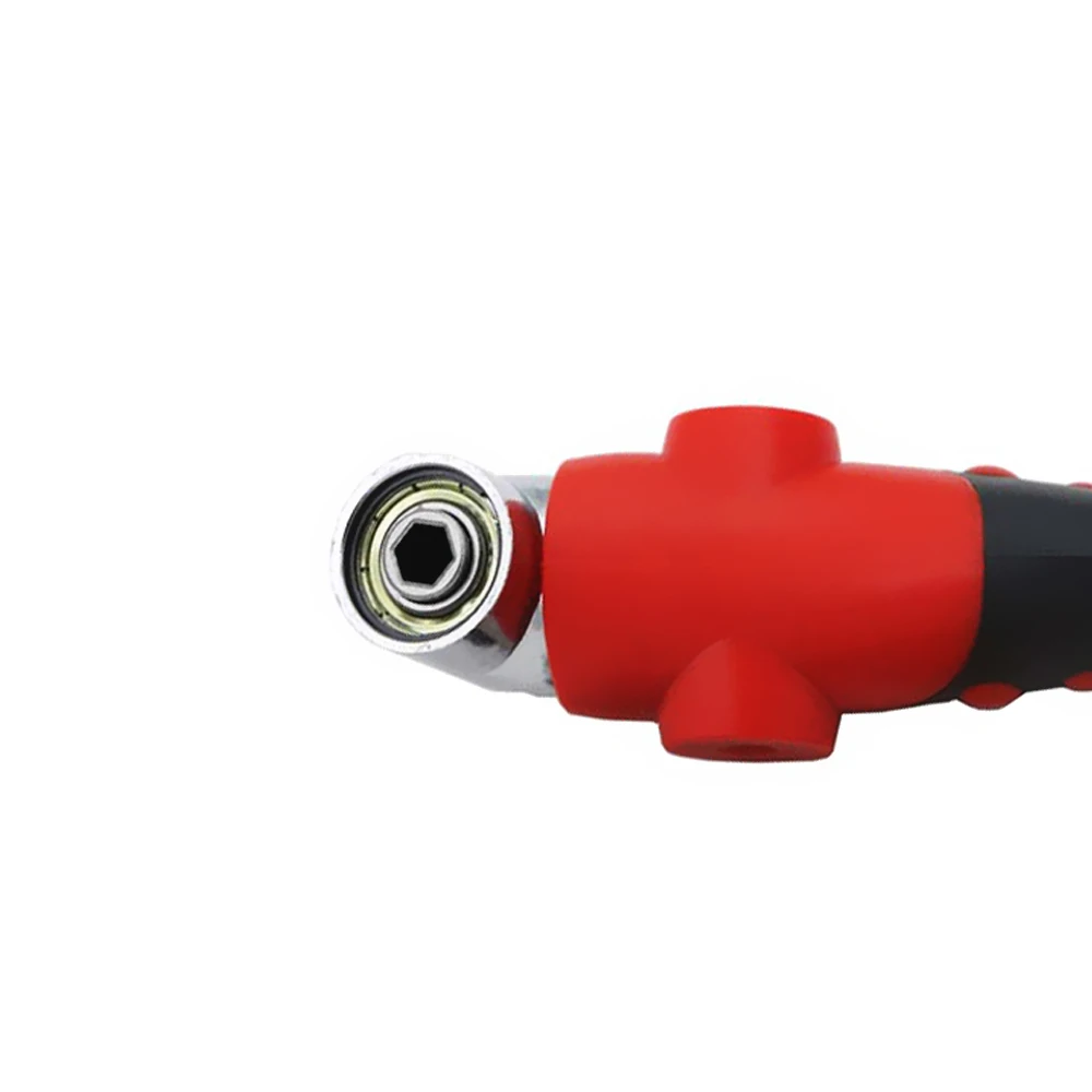 1PCS Multi-function ratchet screwdriver batch reverse forward 6.35mm internal hexagonal interface screwdriver bit holder