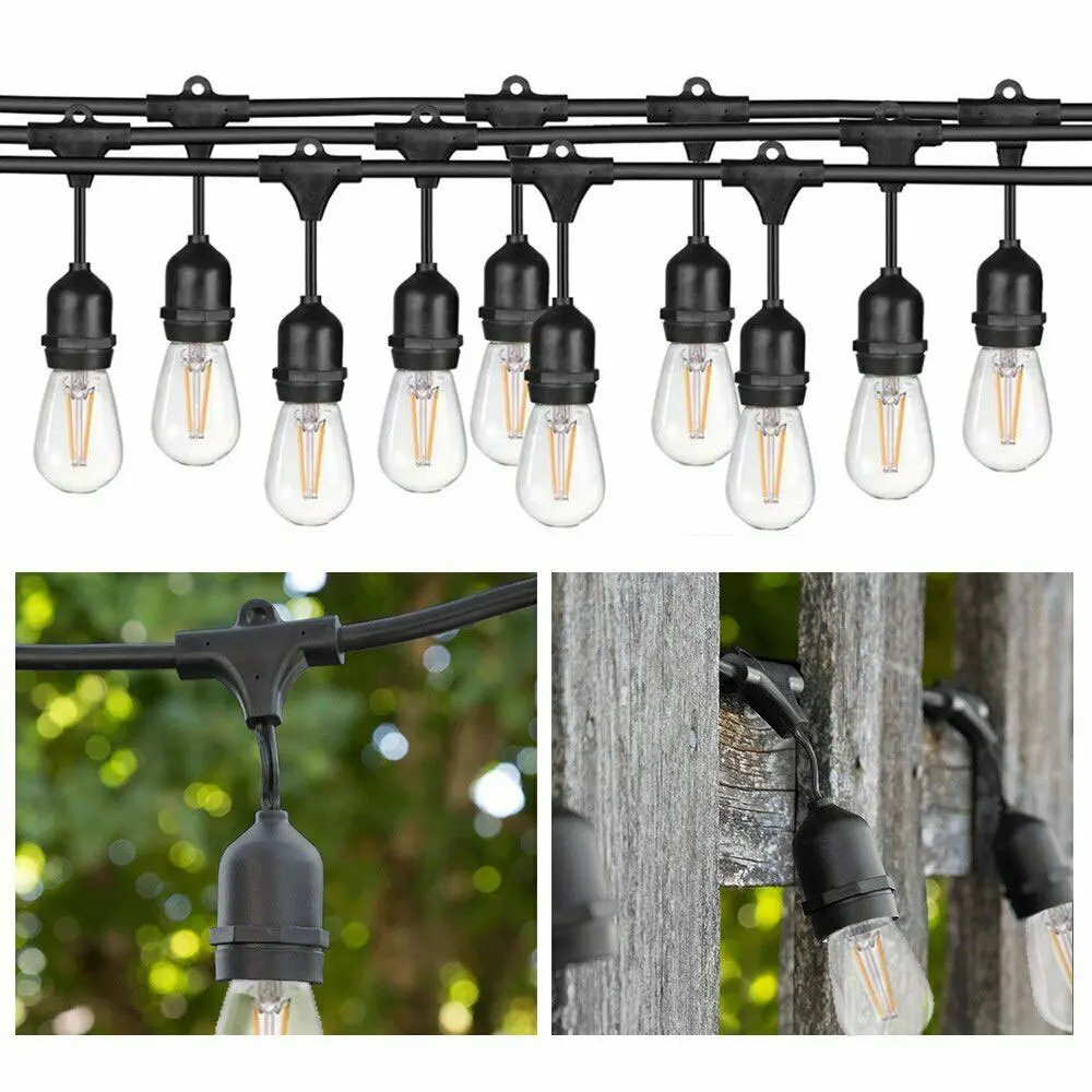 24V 10LED открытый Водонепроницаемый коммерческих Класс патио сферические светящиеся гирлянды лампы для Гостиная украшения сада