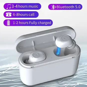 

Q32 Wireless Earphone Bluetooth Headphones with Microphone TWS 5.0 Headsets Sports Waterproof Earburds with 1500mAh Power Bank