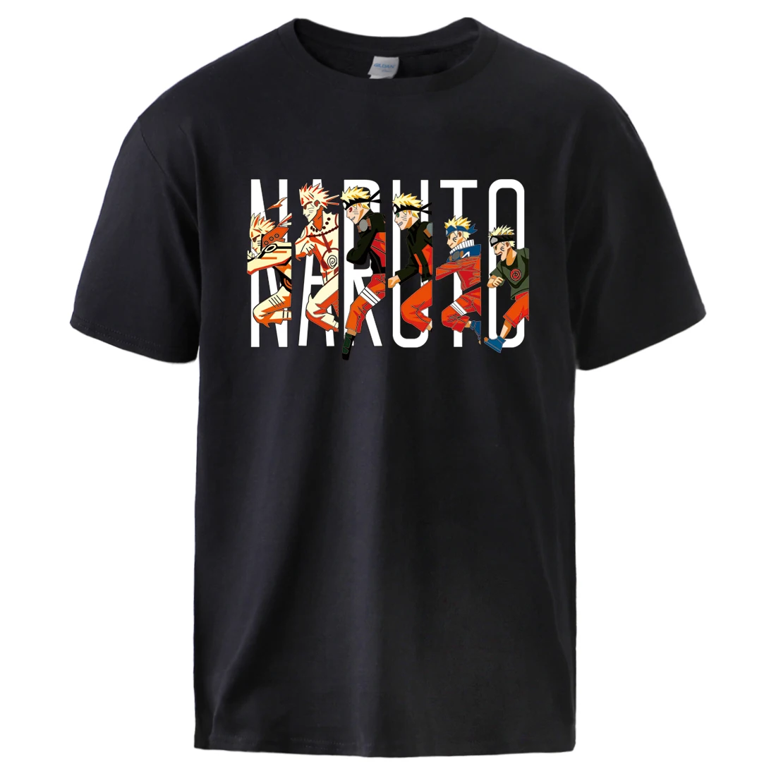 

Cartoon Naruto Tshirts Summer Cool Tee Short Sleeve Top Japan Anime Naruto Fashion Tshirt 2020 Male Causal Crewneck Black Tops