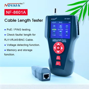 

NF-8601A Digital Network Cable Tester Networking cable meter RJ45 RJ11 BNC Wiremap 2000m LCD Backlight display NF_8601A