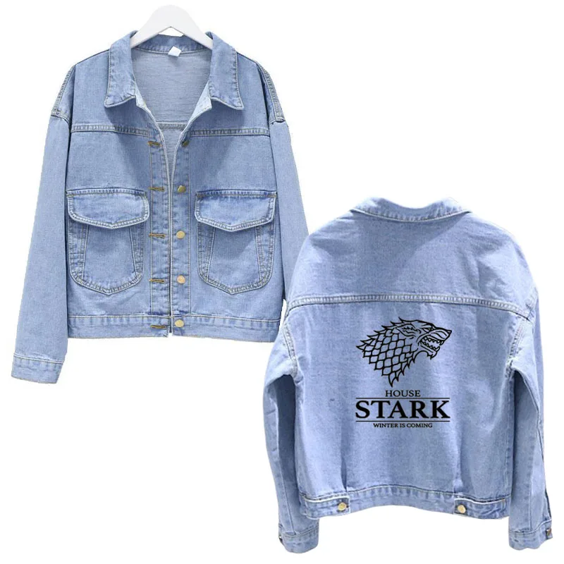 stark jacket 3 Куртка в стиле ривердейл, куртка в стиле ривердейла, Southside, змея, ривердейл, настоящий куртка, синяя джинсовая куртка, Jughead Jones Cole - Цвет: stark jacket 3