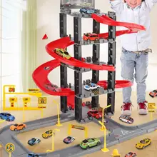 Dzieci samochód DIY zabawki wielu warstwy interakcja rodziców i dzieci plastikowe montowane pojazdu dla dzieci parkingu zabawki tanie tanio 13-24m 7-12y 12 + y 25-36m 4-6y 7-12m CN (pochodzenie) Do jazdy 30010164 Chiny certyfikat (3C) Tablica magnetyczna